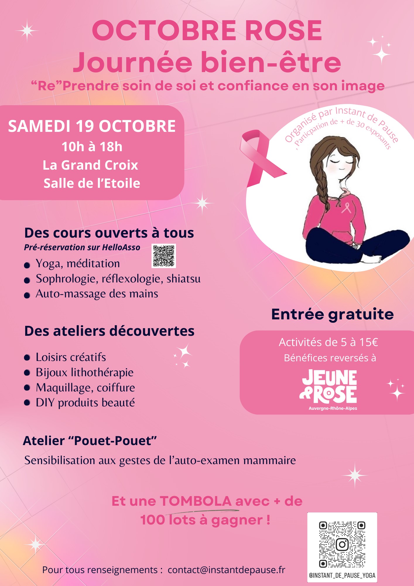 Octobre rose – journée bien-être