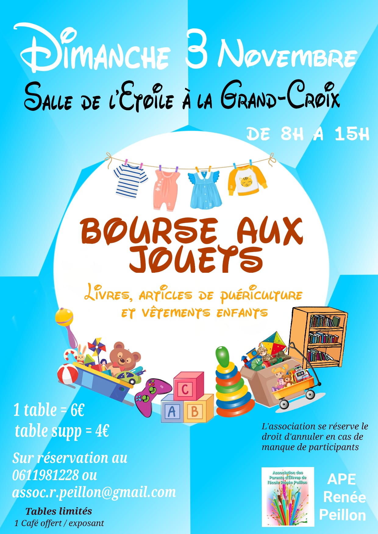 Bourse aux jouets