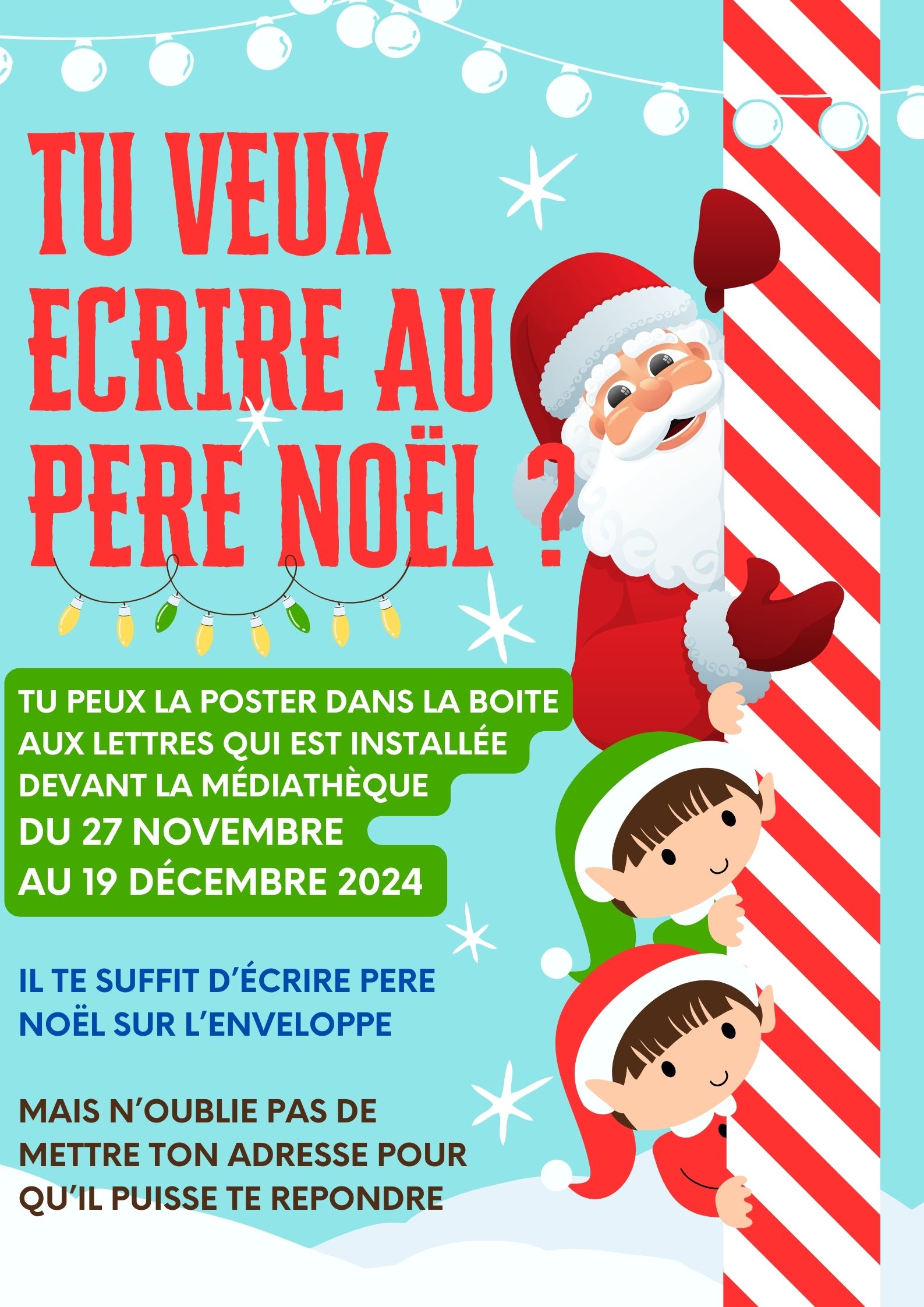 Ecrire au Père Noël