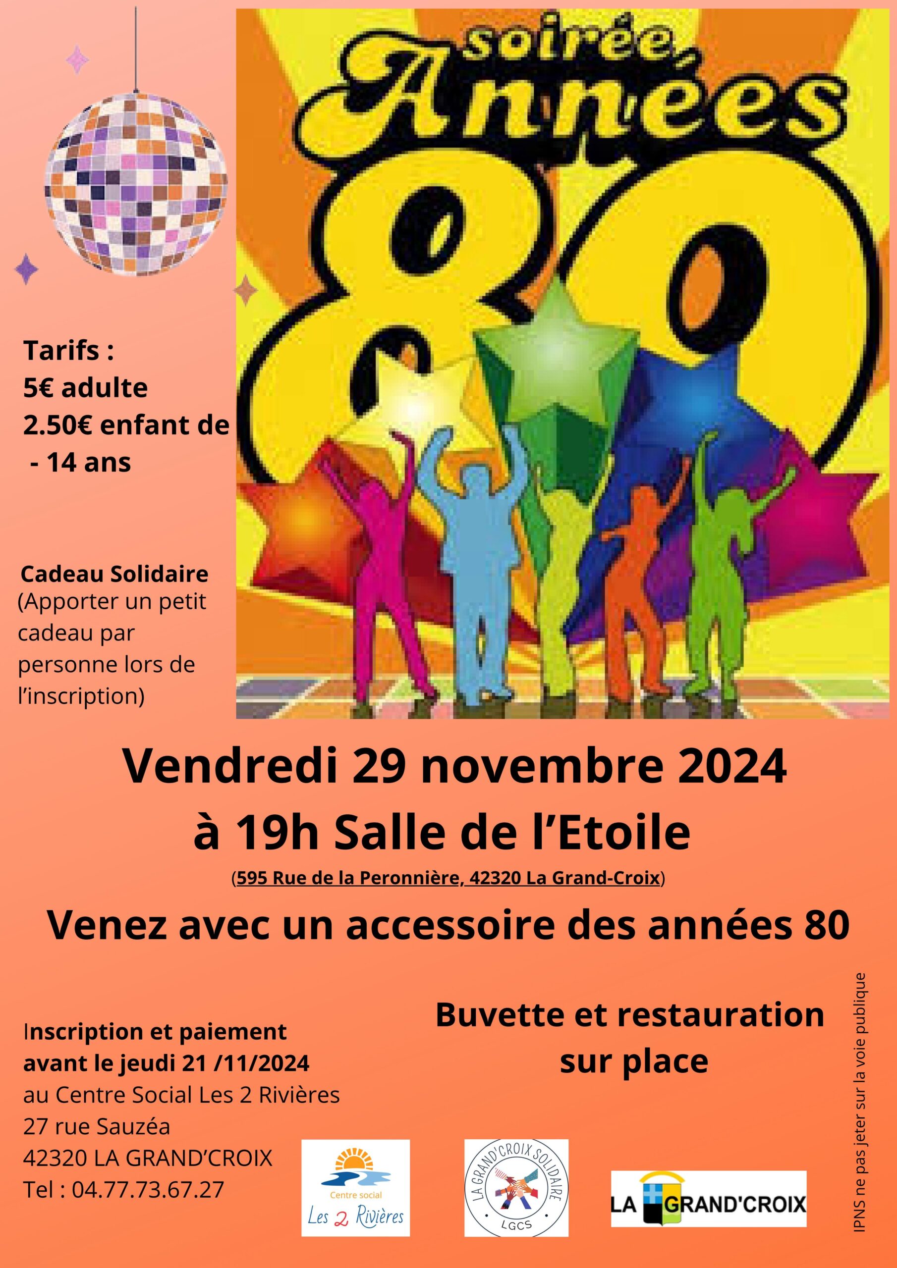 Soirée année 80