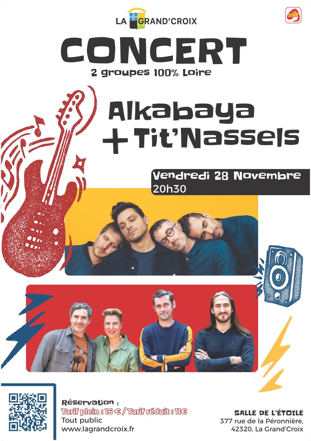 Concerts  Tit’Nassels + Alkabaya