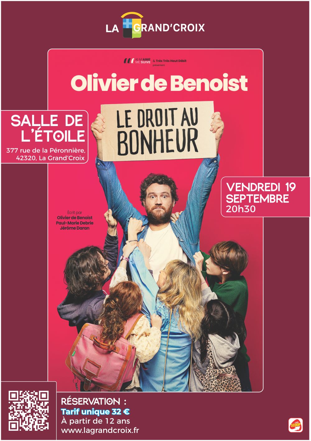 Spectacle Olivier De Benoist